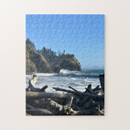 Cape Enttäuschung Lighthouse, Washington Puzzle (Vertikal)