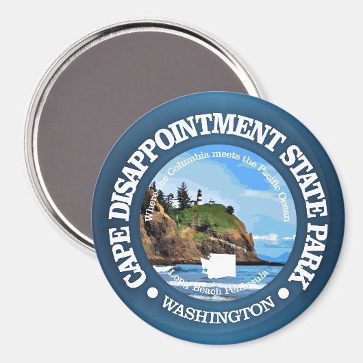 Cape Enttäuschung SP Magnet (Vorderseite/Rückseite)