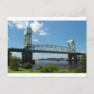Cape Fear Memorial Bridge Postkarte
