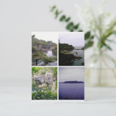 Cape Flattery Collage Postkarte (Stehend Vorderseite)