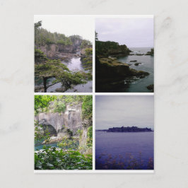 Cape Flattery Collage Postkarte