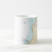 Cape Flattery Nautical Chart 18485 Kaffeetasse (Mittel)