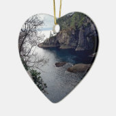 Cape Flattery Olympische Halbinsel - Washington Keramik Ornament (Links)