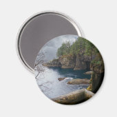 Cape Flattery Olympischer Nationalpark Magnet (Vorderseite/Rückseite)