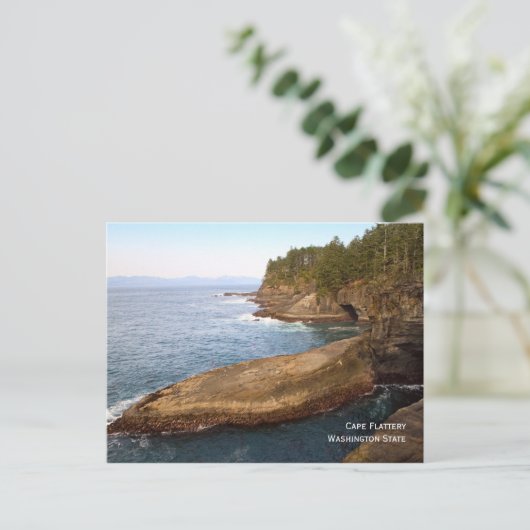 Cape Flattery Postcard Postkarte (Stehend Vorderseite)