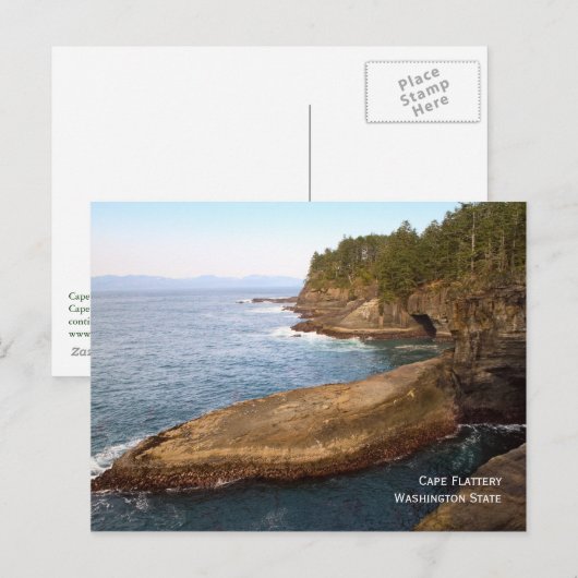 Cape Flattery Postcard Postkarte (Vorne/Hinten)