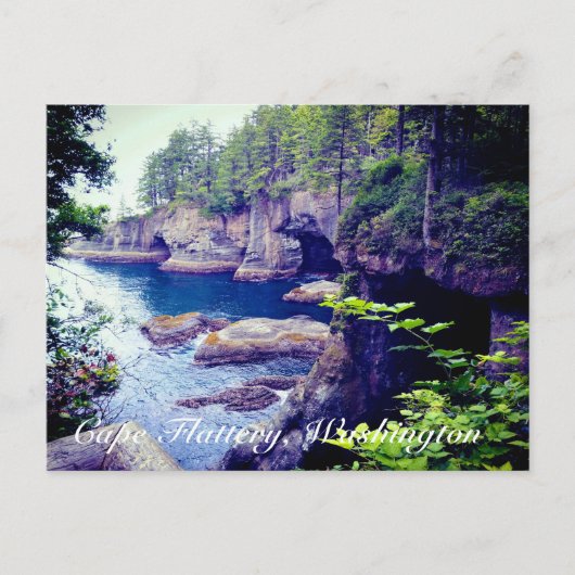 Cape Flattery Postkarte (Vorderseite)