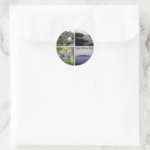 Cape Flattery runder Aufkleber (Tasche)