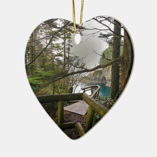 Cape Flattery Trail Olympische Halbinsel Keramikornament (Links)