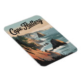 Cape Flattery Vintag Magnet (Rechte Seite)
