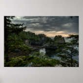 Cape Flattery, Washington Staat Poster (Vorne)