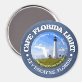 Cape Florida Light Magnet (Vorderseite/Rückseite)