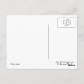 CAPE FLORIDA LIGHT POSTCARD POSTKARTE (Rückseite)