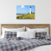 Cape Florida Lighthouse Canvas Print Leinwanddruck (Insitu (Schlafzimmer))