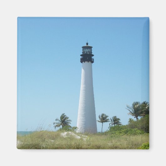 Cape Florida Lighthouse Magnet (Vorne)