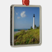 Cape Florida Lighthouse Ornament Aus Metall (Rechts)