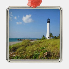 Cape Florida Lighthouse Ornament Aus Metall