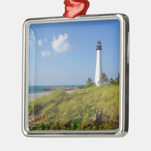 Cape Florida Lighthouse Ornament Aus Metall (Links)
