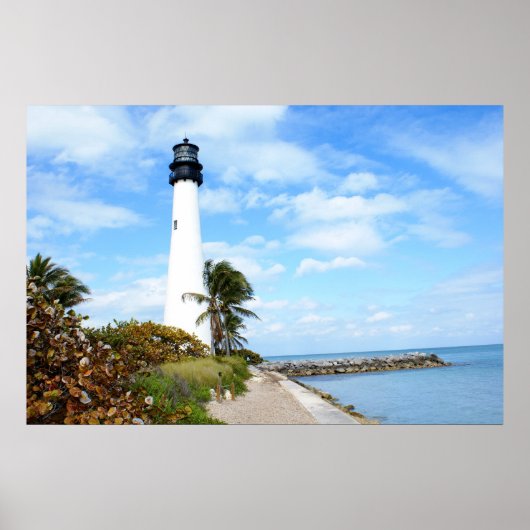 Cape Florida Lighthouse Poster (Vorne)