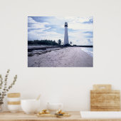 Cape Florida Lighthouse Poster (Küche)