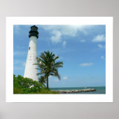 Cape Florida Lighthouse Poster (Vorne)