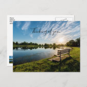 Cape Girardeau Landkreis Park Bench Postkarte (Vorne/Hinten)