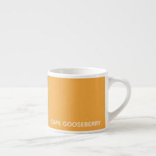 Cape Gooseberry, gelbe Farbe Espressotasse