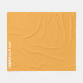 Cape Gooseberry, gelbe Farbe Fleecedecke (Vorderseite (Horizontal))
