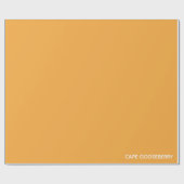 Cape Gooseberry, gelbe Farbe Geschenkpapier (Flach)