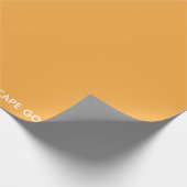 Cape Gooseberry, gelbe Farbe Geschenkpapier (Ecke)