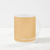 Cape Gooseberry, gelbe Farbe Mattglastasse (VorderseiteRechts)