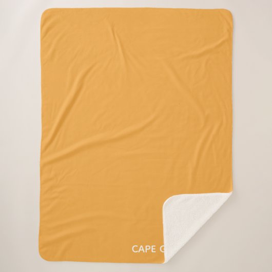 Cape Gooseberry, gelbe Farbe Sherpadecke (Vorderseite)