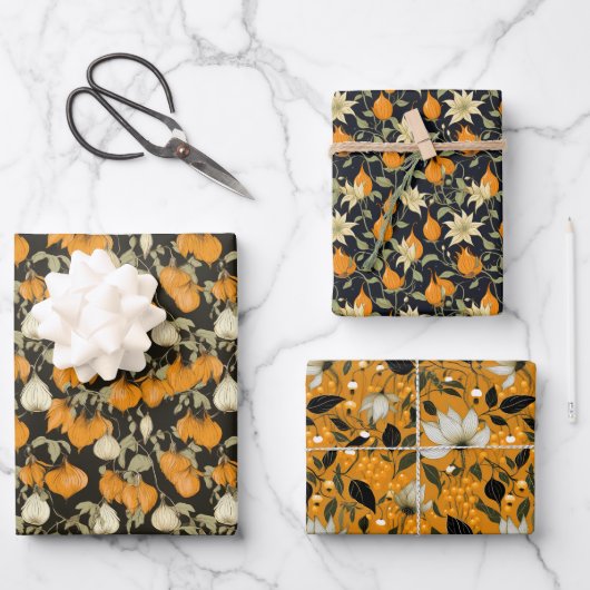 Cape Gooseberry Geschenkpapier Set (Vorderseite)