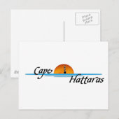 Cape Hattaras Postkarte (Vorne/Hinten)
