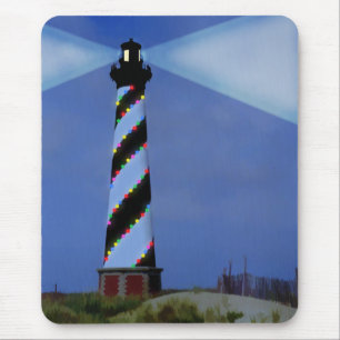 Cape Hatteras Ferienbeleuchtung Mousepad