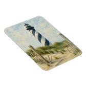 Cape Hatteras Leuchtturm Aquarell Magnet (Rechte Seite)