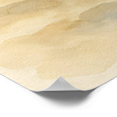 Cape Hatteras Leuchtturm Aquarell Poster (Ecke)