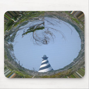 Cape Hatteras Leuchtturm aus der Wetlands-Serie Mousepad
