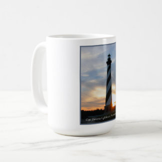Cape Hatteras Leuchtturm bei Sonnenuntergang Kaffeetasse