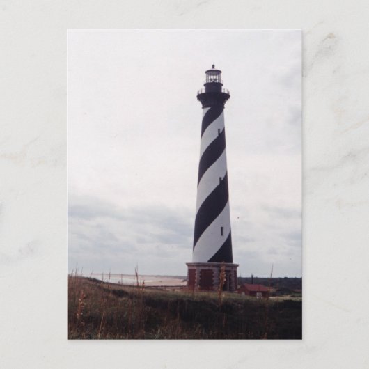 Cape Hatteras Leuchtturm Postkarte (Vorderseite)