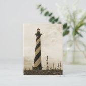 Cape Hatteras Leuchtturm Postkarte (Stehend Vorderseite)