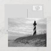 Cape Hatteras Leuchtturm Postkarte (Vorne/Hinten)