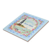 Cape Hatteras Leuchtturmziegel Fliese (Seite)