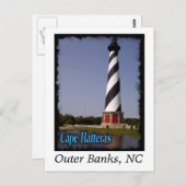 Cape Hatteras Light House Postkarte (Vorne/Hinten)