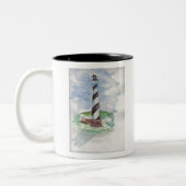 CAPE HATTERAS LIGHTHOS ZWEIFARBIGE TASSE (Links)