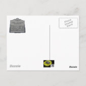 Cape Hatteras Lighthouse #1 OBX Postkarte (Rückseite)