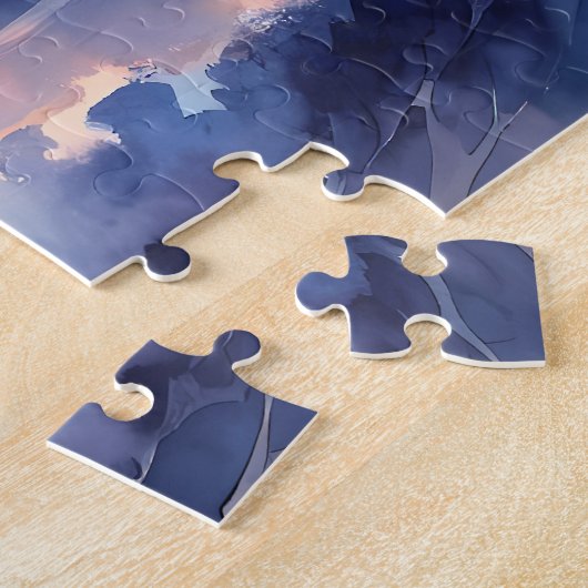 Cape Hatteras Lighthouse am Sonnenuntergang Puzzle (Seite)