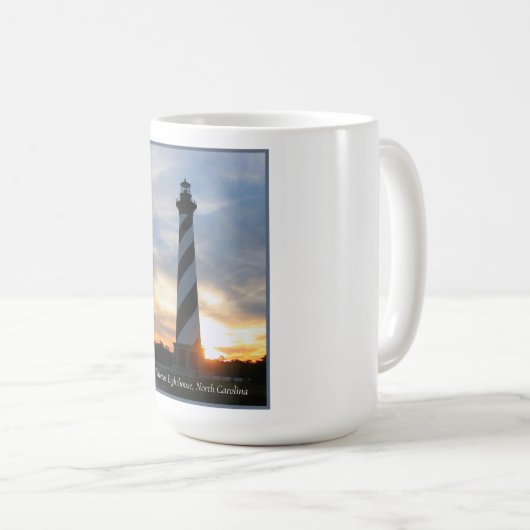 Cape Hatteras Lighthouse at Sunset Kaffeetasse (VorderseiteRechts)