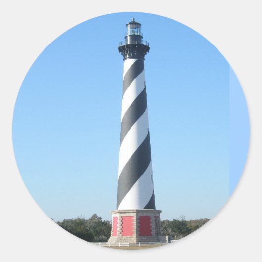 Cape Hatteras Lighthouse Aufkleber (Vorderseite)
