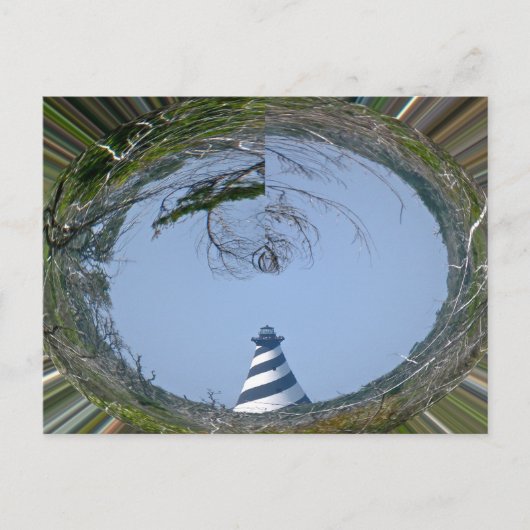 Cape Hatteras Lighthouse aus der Wetlands-Reihe Postkarte (Vorderseite)